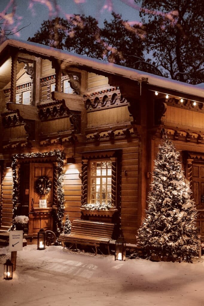 jouluinen suklaapuoti