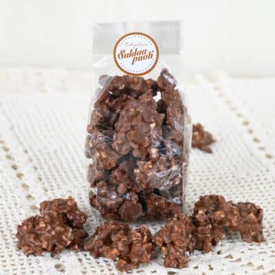 Suolatikku -maitosuklaapalat