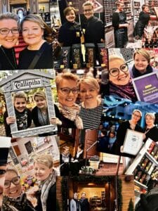 Suklaasiskot Hanne ja Ulla – kuvia vuosien varrelta