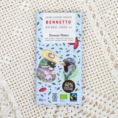 Bennetto Kookos tummasuklaalevy 60%