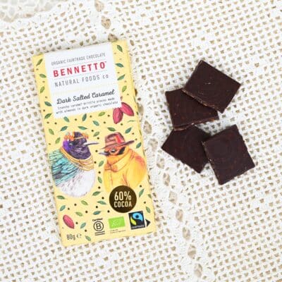 Suola-Caramel tummasuklaalevy 60%