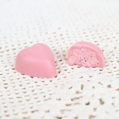 Vadelmasydän konvehti